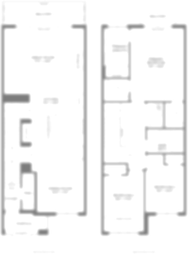 Blurred sample townhome floor plan, available to registrants