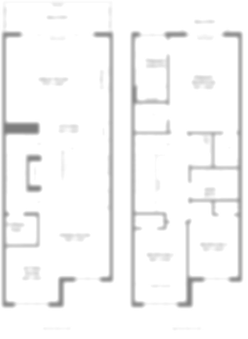 Blurred sample townhome floor plan, available to registrants